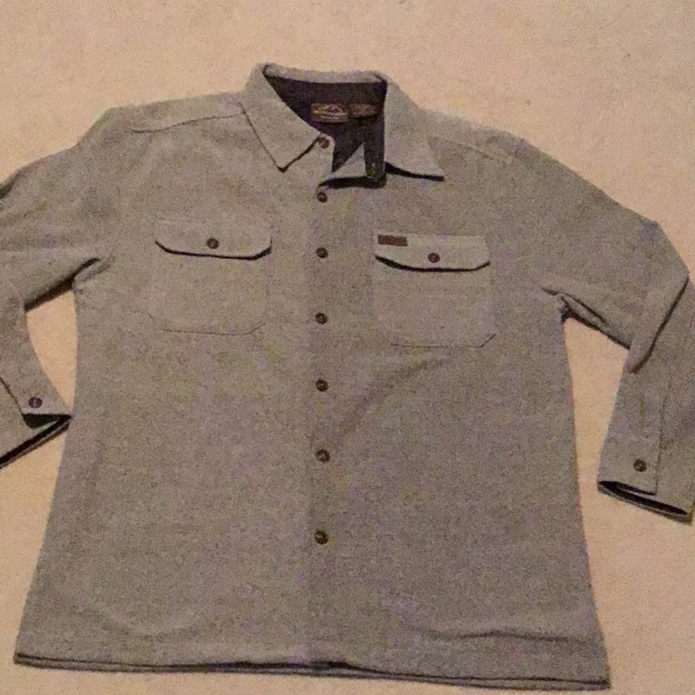 Mens. Large tall. Mountain Ridge long sleeve shirt